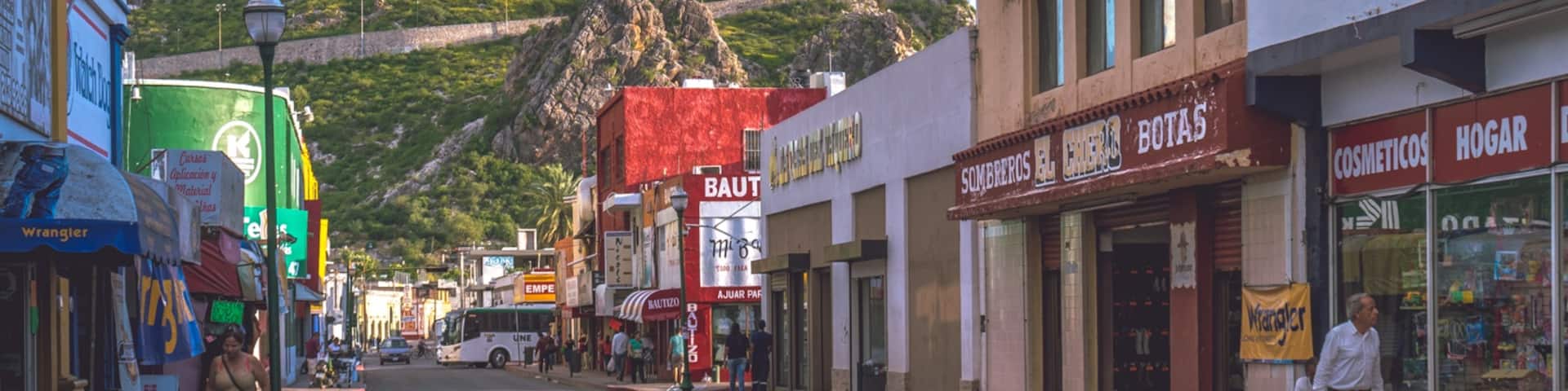 Hermosillo's downtown area has a very peculiar wild wild west vibe, late in the afternoon.