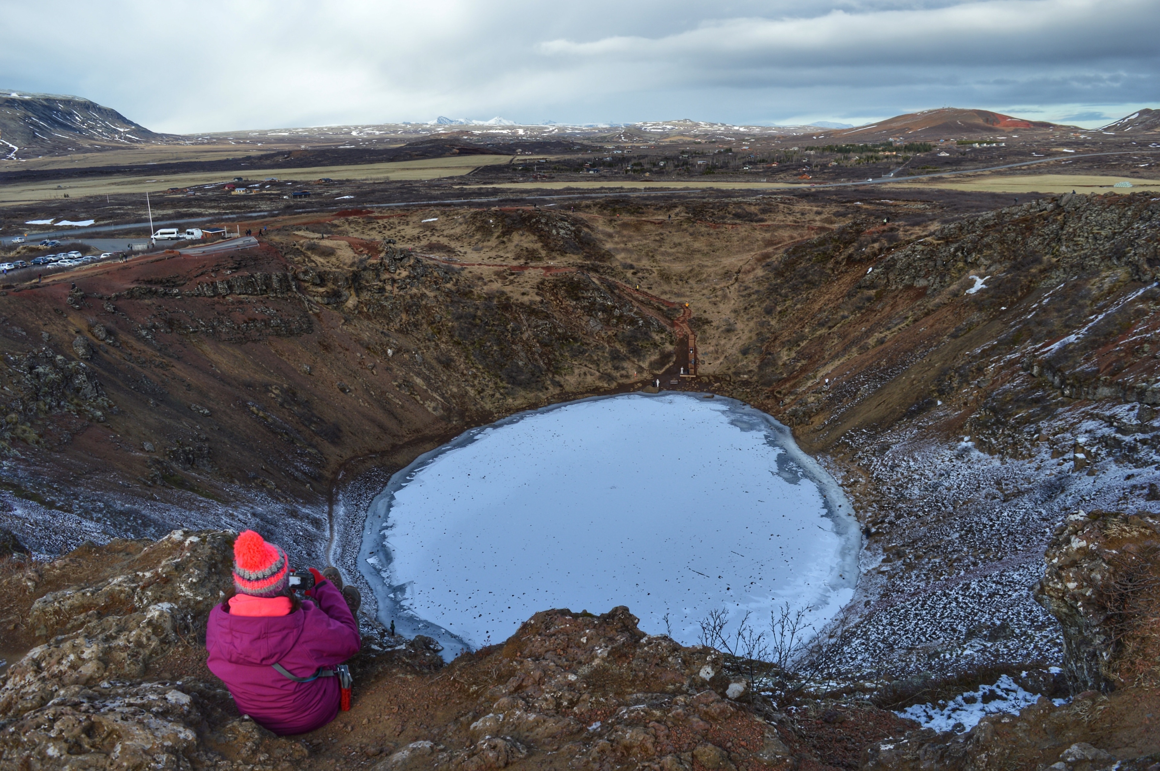 Kerid Crater...another stop in the Golden Circle Iceland