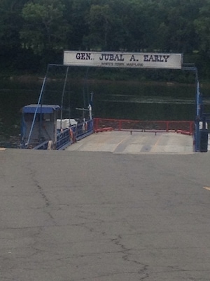 Whites Ferry crossing the Potomac River near Leesburg, Virginia