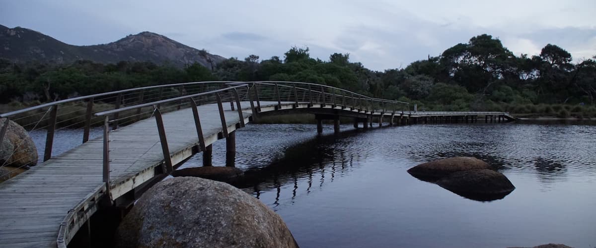 Picture taken at dusk when visiting the Tidal River in Wilsons Promontory. We were surrounded by wombat and wallabies. #lifeatexpedia