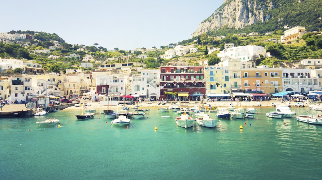 Marina Grande (Nagy kikötő), Capri, Kampánia, Olaszország