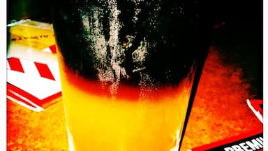 Black n Blu...

If you like Guinness and BlueMoon, go 4 this on your next round.