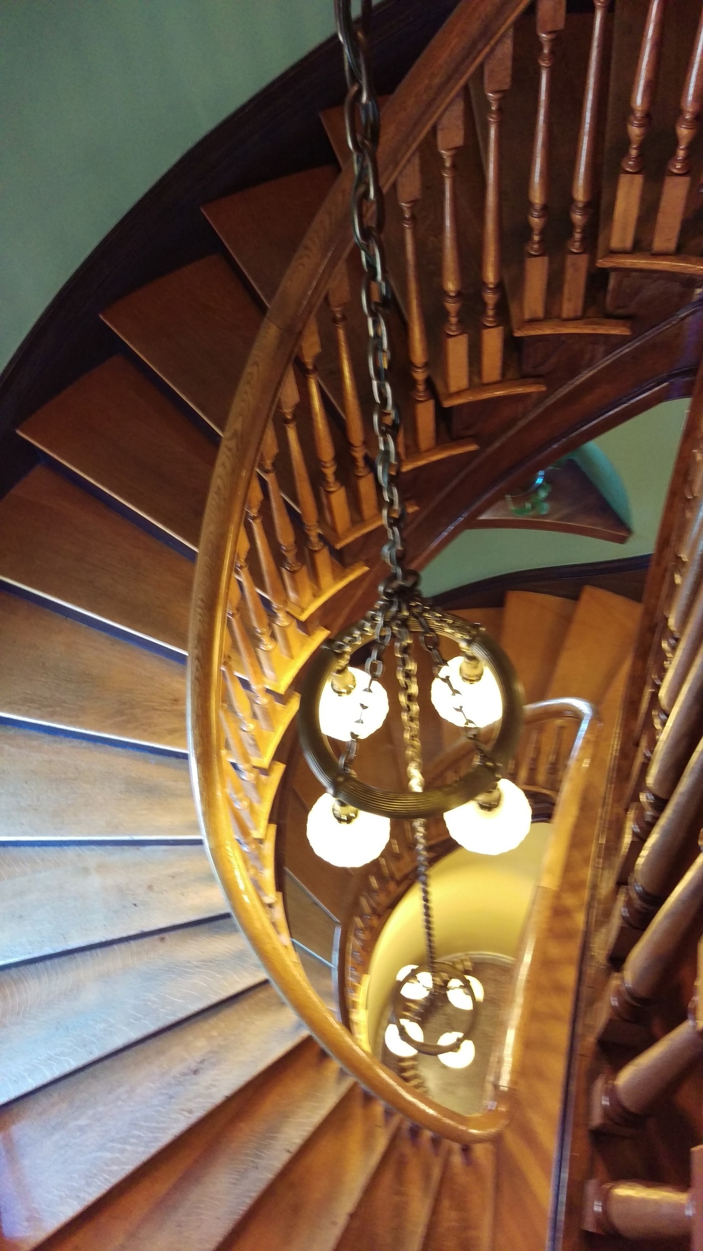 Staircase at Handley Library 