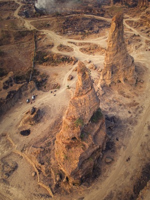 This is not a tourism spot at the first place. Actually this is a land mining and some of the hills were intentionally left due the hard of the rocks, which can not be destructed.
The name of Brown Canyon itself, is really unknown who creates it but nowadays this place becomes a new iconic site for photographers and tourists in Semarang city, the capital of Central Java, Indonesia.
#landscape #java #semarang #canyon