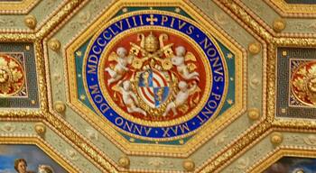 #BVSBlue
The Vatican  seal.