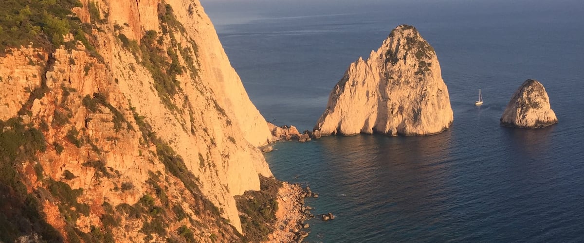 Amazing view of the cliffs in Zante #EndlessSummer