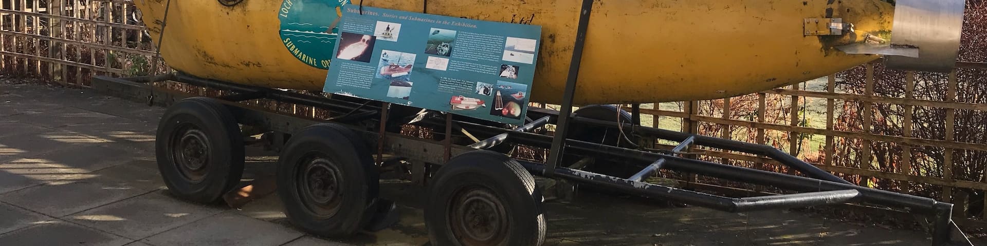 We all live in a yellow submarine.