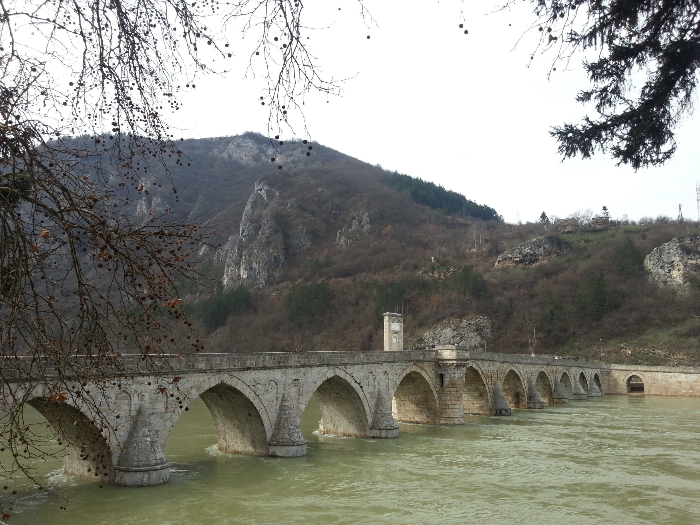 The Mehmed Paša Sokolović Bridge (Most Mehmed-paše Sokolovića) is a historic bridge in Višegrad, over the Drina River in eastern Bosnia and Herzegovina. It was completed in 1577 by the Ottoman court architect Mimar Sinan on the order of the Grand Vizier Mehmed Paša Sokolović.  UNESCO included the facility in its 2007 World Heritage List. #SpringFun
