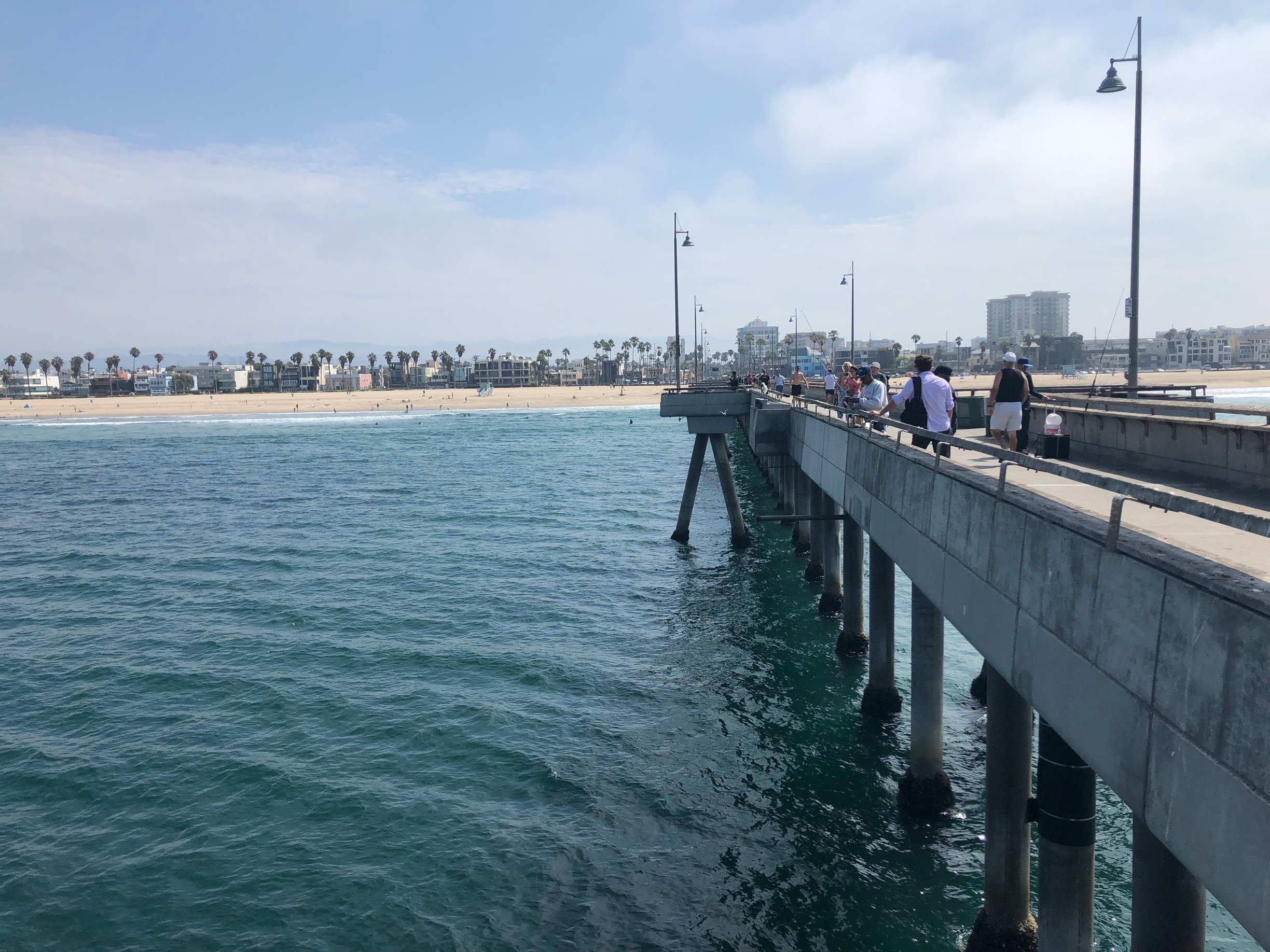 A view from the pier.
