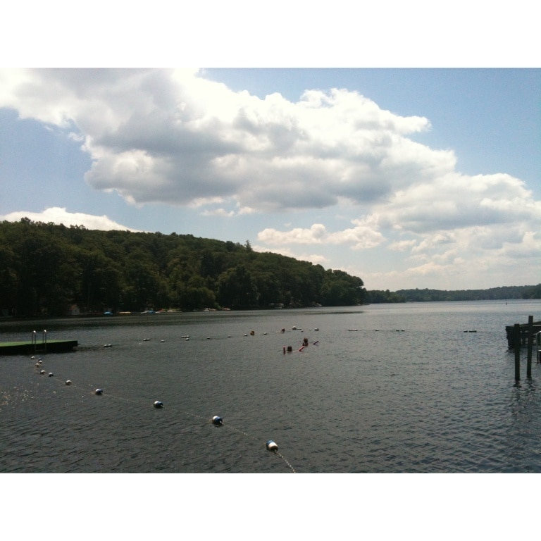 Great place to go swimming, boating etc. 45 minutes from Bronxville. 