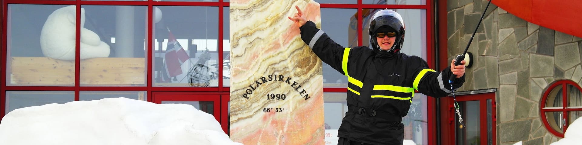 Arctic Circle...
Arctic Norway (Norwegian: Det arktiske Norge) is a general term comprising the northernmost parts of Norway that lie above the Arctic circle. Norway, being one of the long-stretched countries in the world, reaches from approximately 58°N to 81°N, and by that large parts lie north of the Arctic circle at 66°33′...