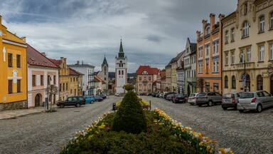 Beautiful Town square. Join my private Photo tour through Czechia. www.timvollmer.de