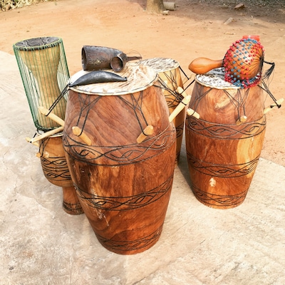 Traditional Ghana music instruments #culture