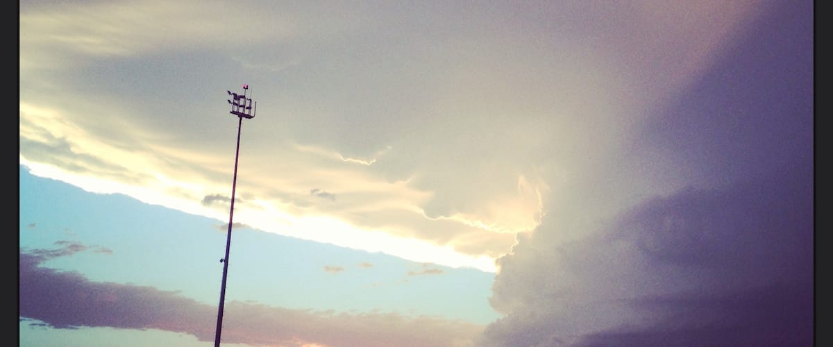 Texas Storm Sky, no filter required.