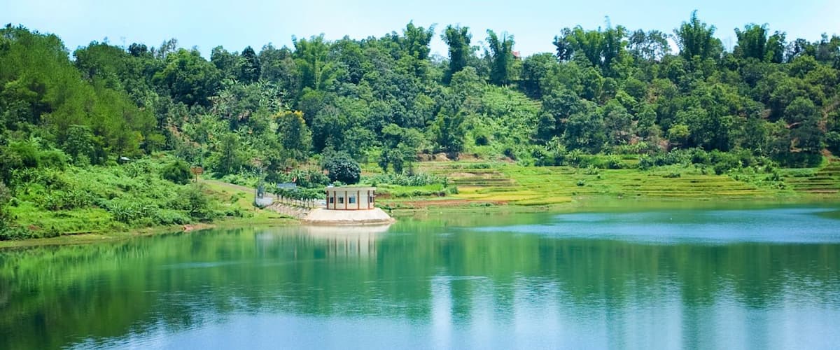 Sea lake is considered as the pearl of Central Highlands in Vietnam. This area has an incredible green color. Sea lake is one of the most peaceful and beautiful lake I have ever seen. #LifeAtExpedia #Green