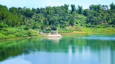 Sea lake is considered as the pearl of Central Highlands in Vietnam. This area has an incredible green color. Sea lake is one of the most peaceful and beautiful lake I have ever seen. #LifeAtExpedia #Green