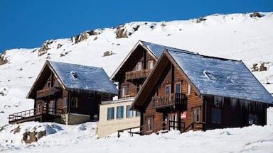 Man just something different staying in a wooden house. From South Africa I dont don't get to see a lot of snow but in Lesotho around July we actually get snow. was a wonderful experience  to go skiing for the first time and stay in the wooden cabins.#BvSApplication 