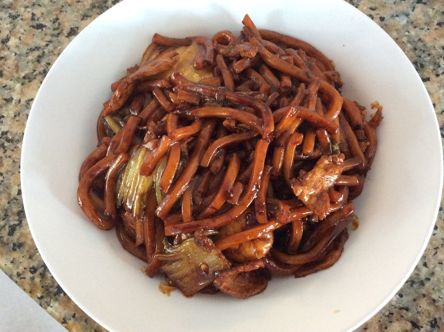 This noodle dish is popularly known as "Tai Look Mien" in Kuala Lumpur.