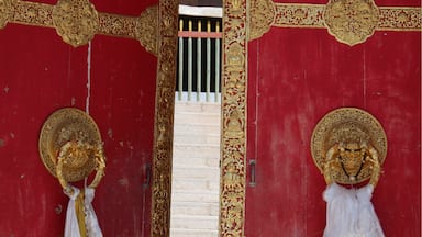 Doors to the Main Hall at the Milarepa Temple.
#Red