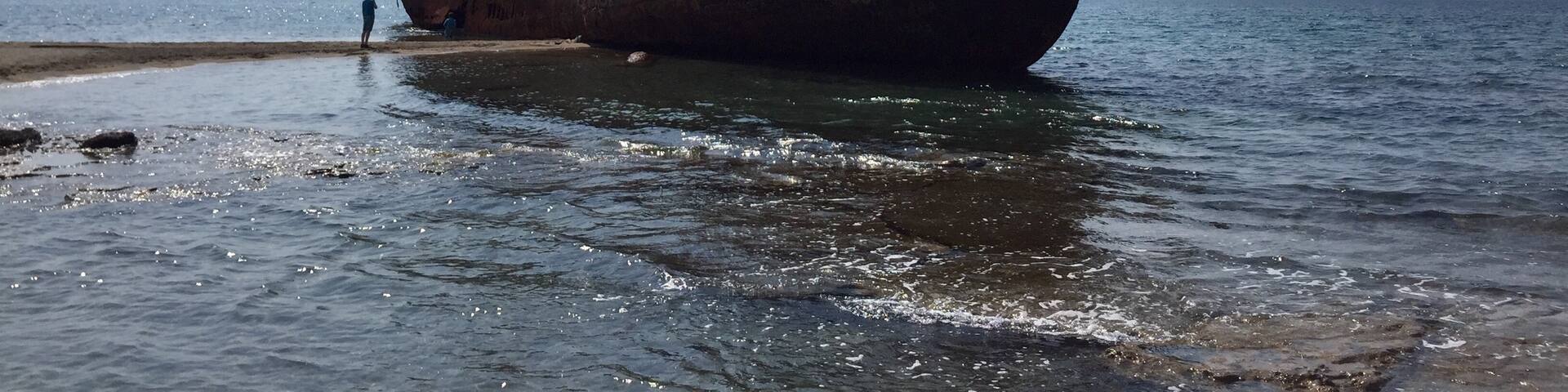 Shipwreck Dimitrios nearby Gythio