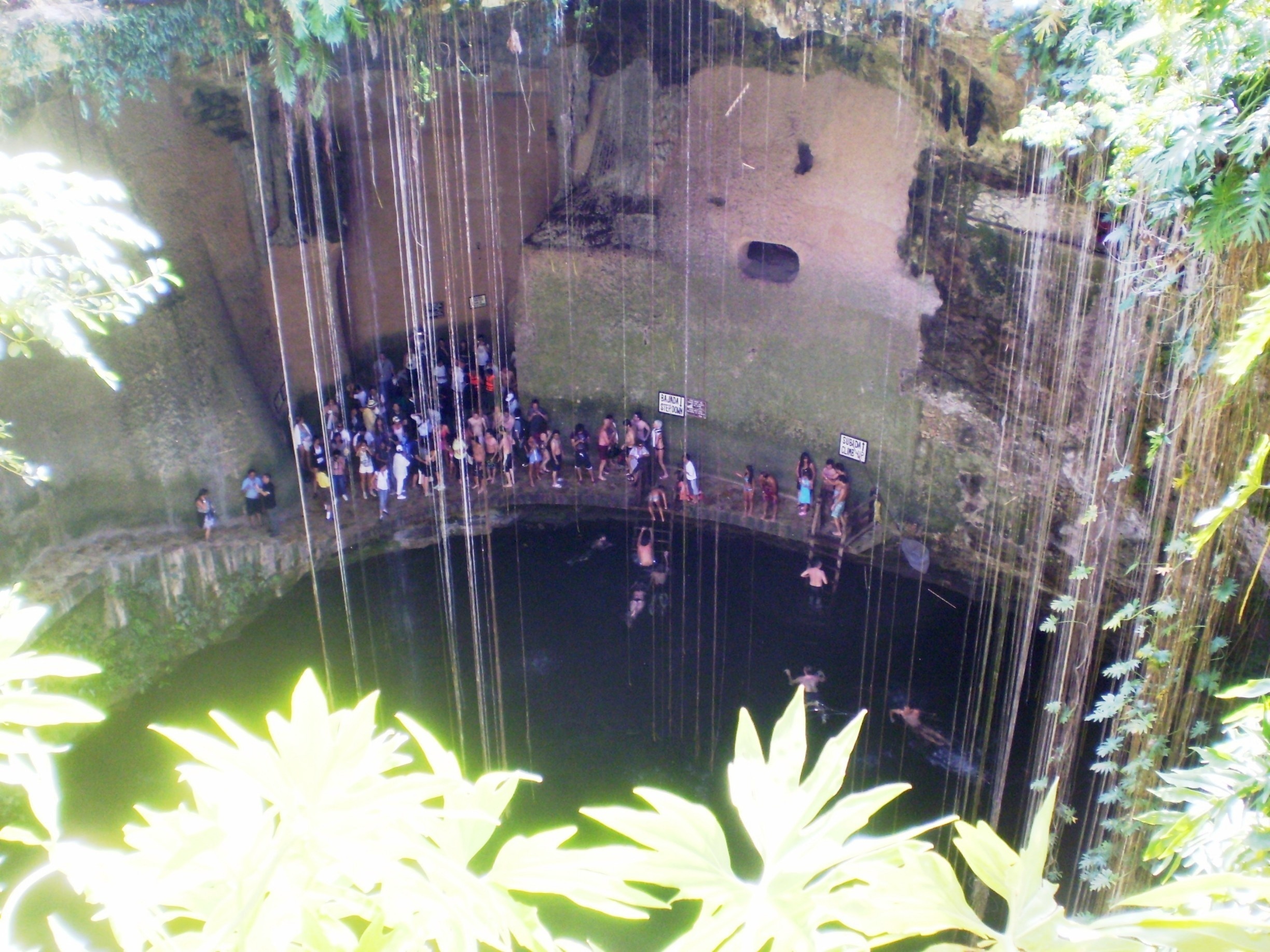 Swimming In The Sacred Ik Kil Cenote - Explore Shaw