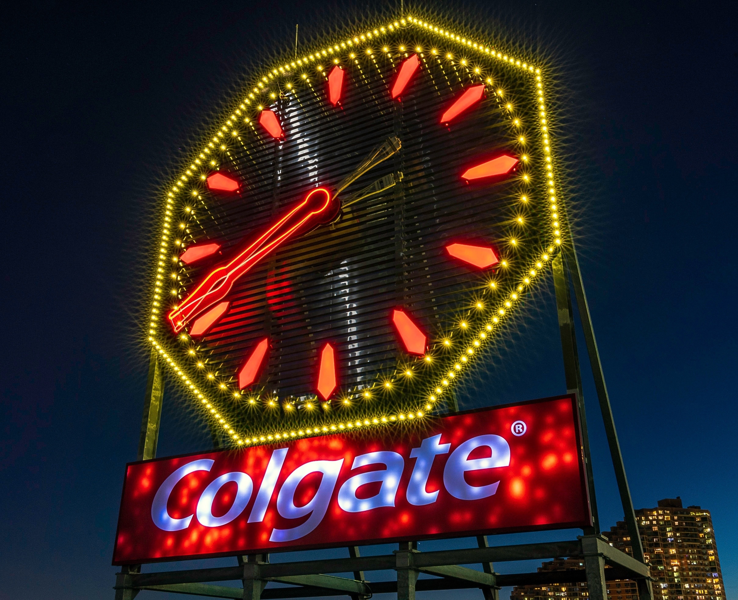 Colgate Clock in Downtown Jersey City