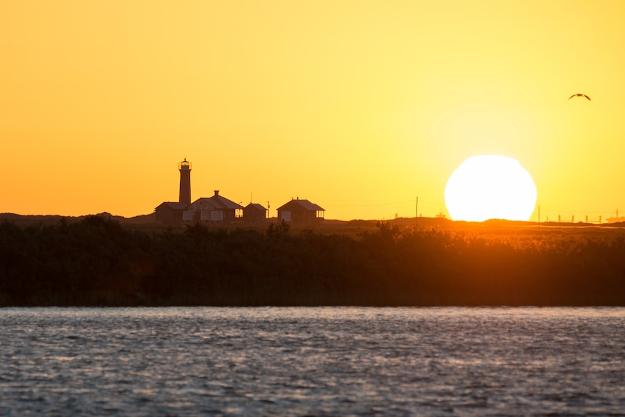 The Aransas Pass (Lydia Ann) Lighthouse has been standing since 1857 and is considered a landmark by Aransas Pass and Port Aransas.