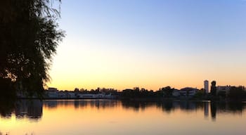 Sunset on the Tei Lake, Bucharest