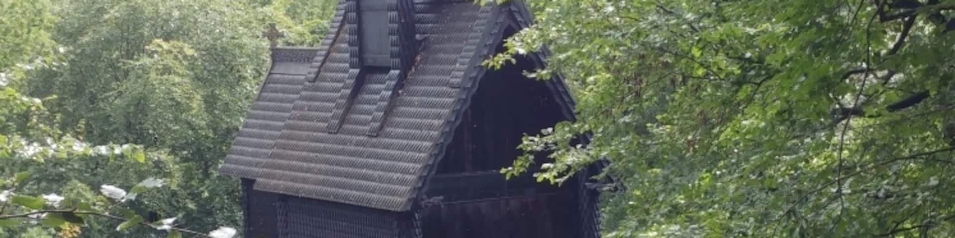 Beautiful wooden church. Well worth visiting when in Bergen.