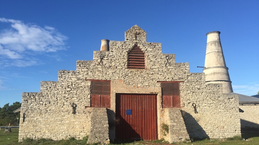 Museum / old limestone factory on Gotland