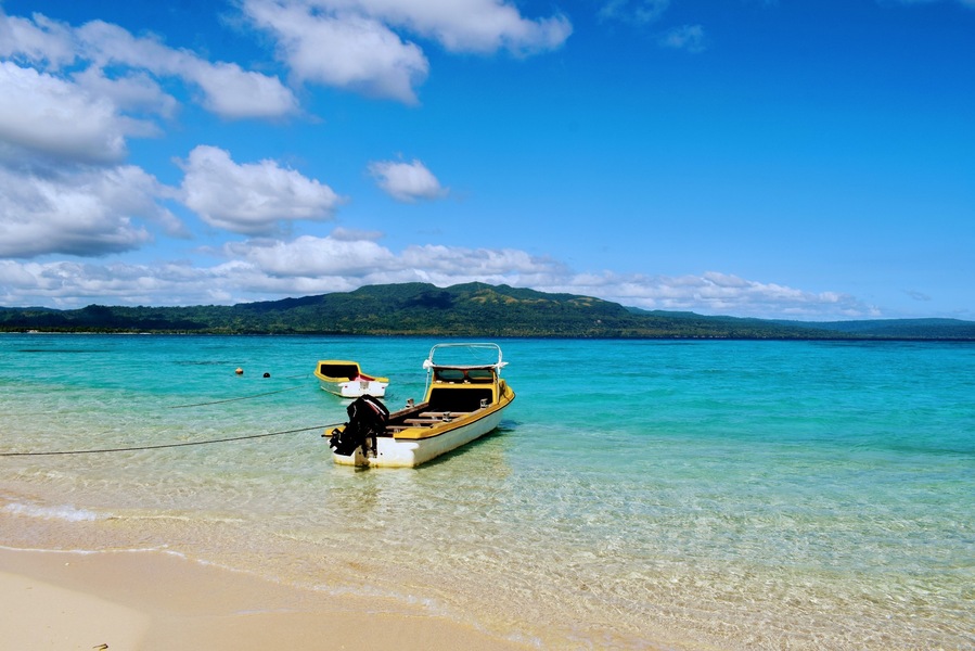 You'll think you've found paradise on the coral sand shores of Vanuatu's Pele Island. In a little under two hours, you can leave the hustle and bustle of Vanuatu's capital city of Port Vila and find yourself on these beaches. Just take a share bus to Emua wharf, and ask one of the many banana boats lining the dock to take you to Pele.
Oh yeah, and did I mention that there's also excellent snorkeling under these calm turquoise waves?
#beach #island #islandparadise #vanuatu #southpacific #paradise