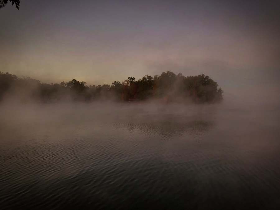 Fall sunrise on Watt’s Bar Lake. Super nice privately own campground on the Tennessee River.