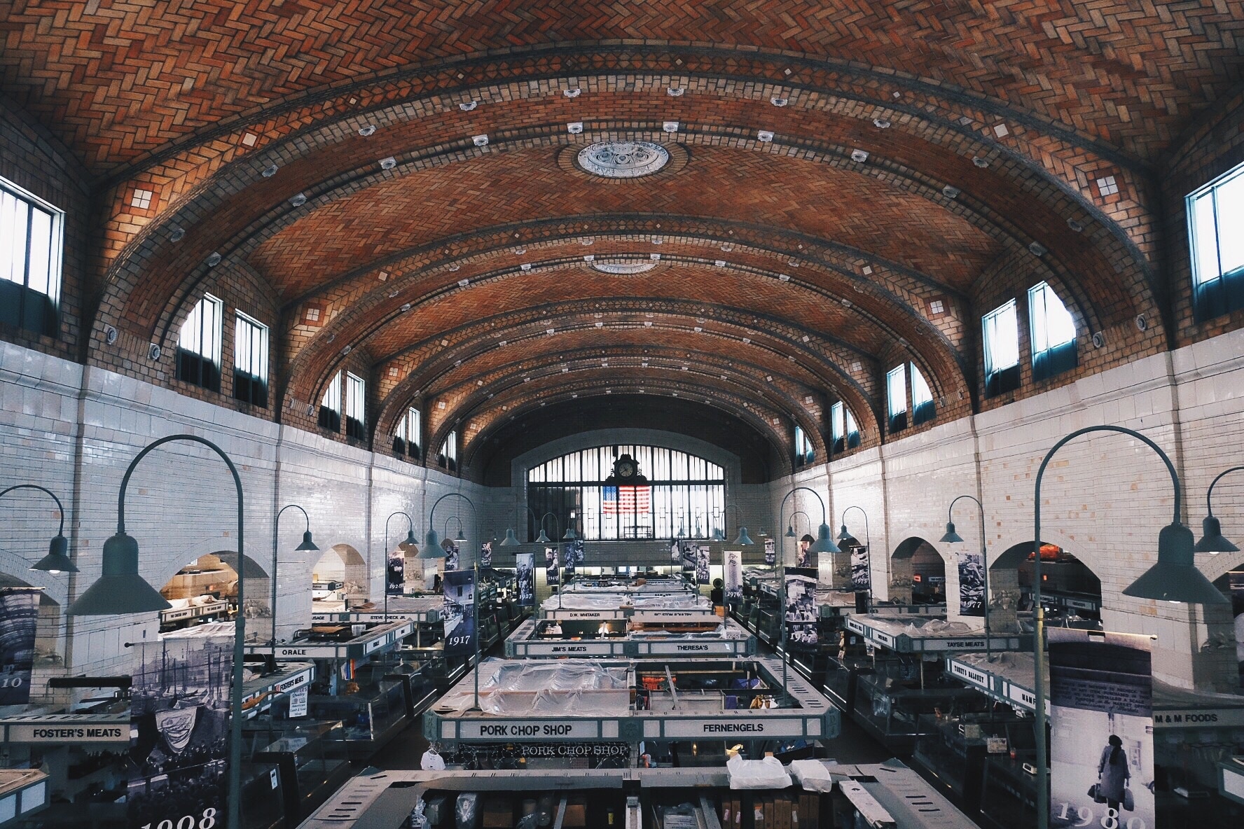 The West Side Market is the oldest marketplace in Ohio (est. 1912). This shot shows an empty Market on its off day. I imagined each era that have walked these very floors and what it was like during major historical events that shook the foundations of our country. #Architecture