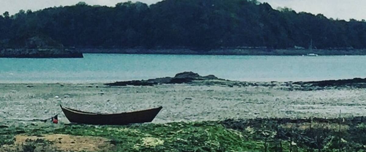 Super spot for sea foods if you are not afraid by green algies and sea mud... #beachbound