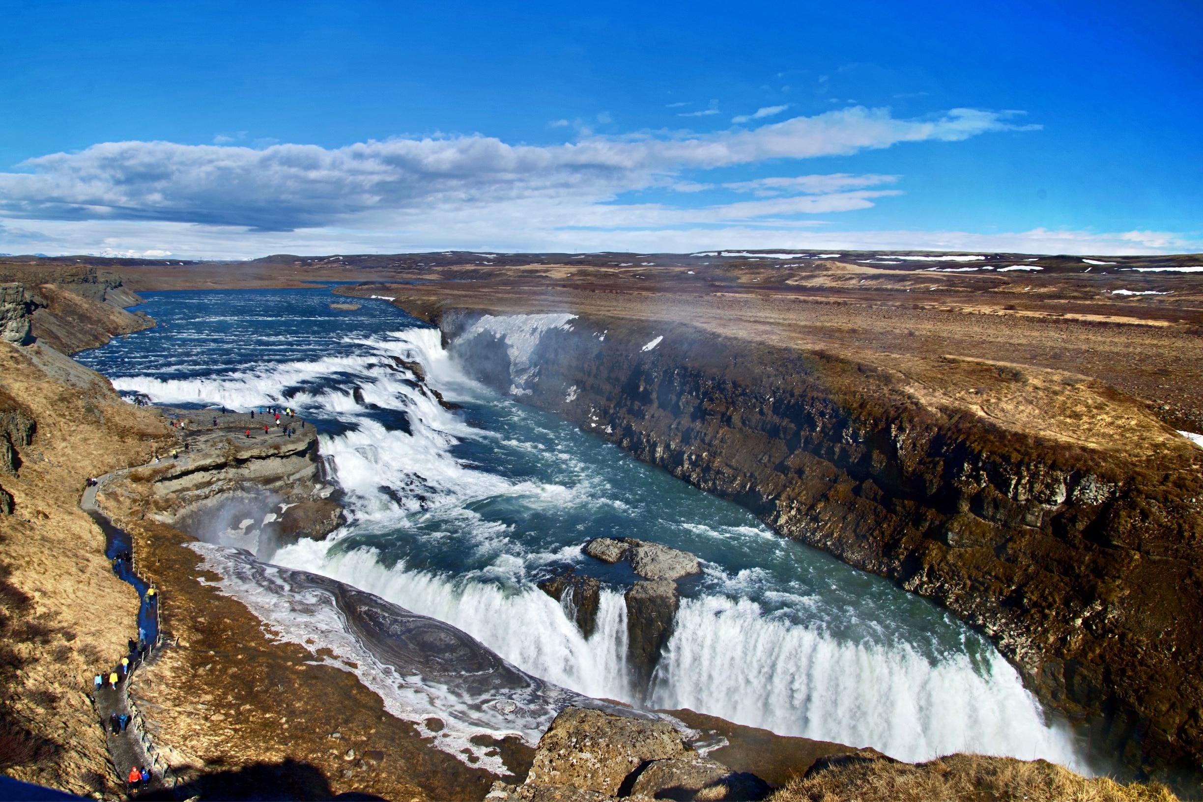 Gullfoss, Hrunamannahreppur, Região do Sul, Islândia