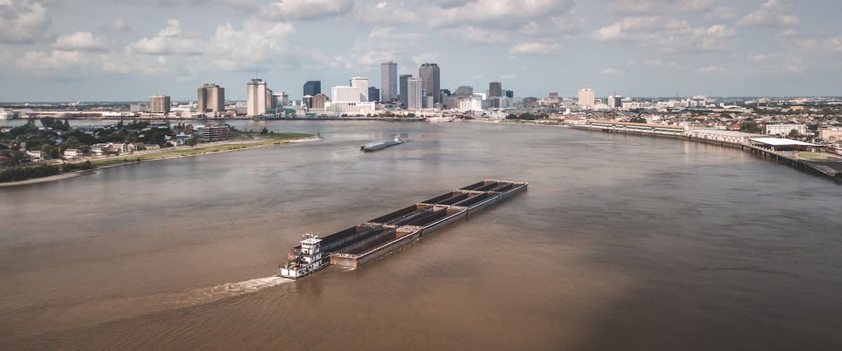Great spot to get a great skyline photo of New Orleans!