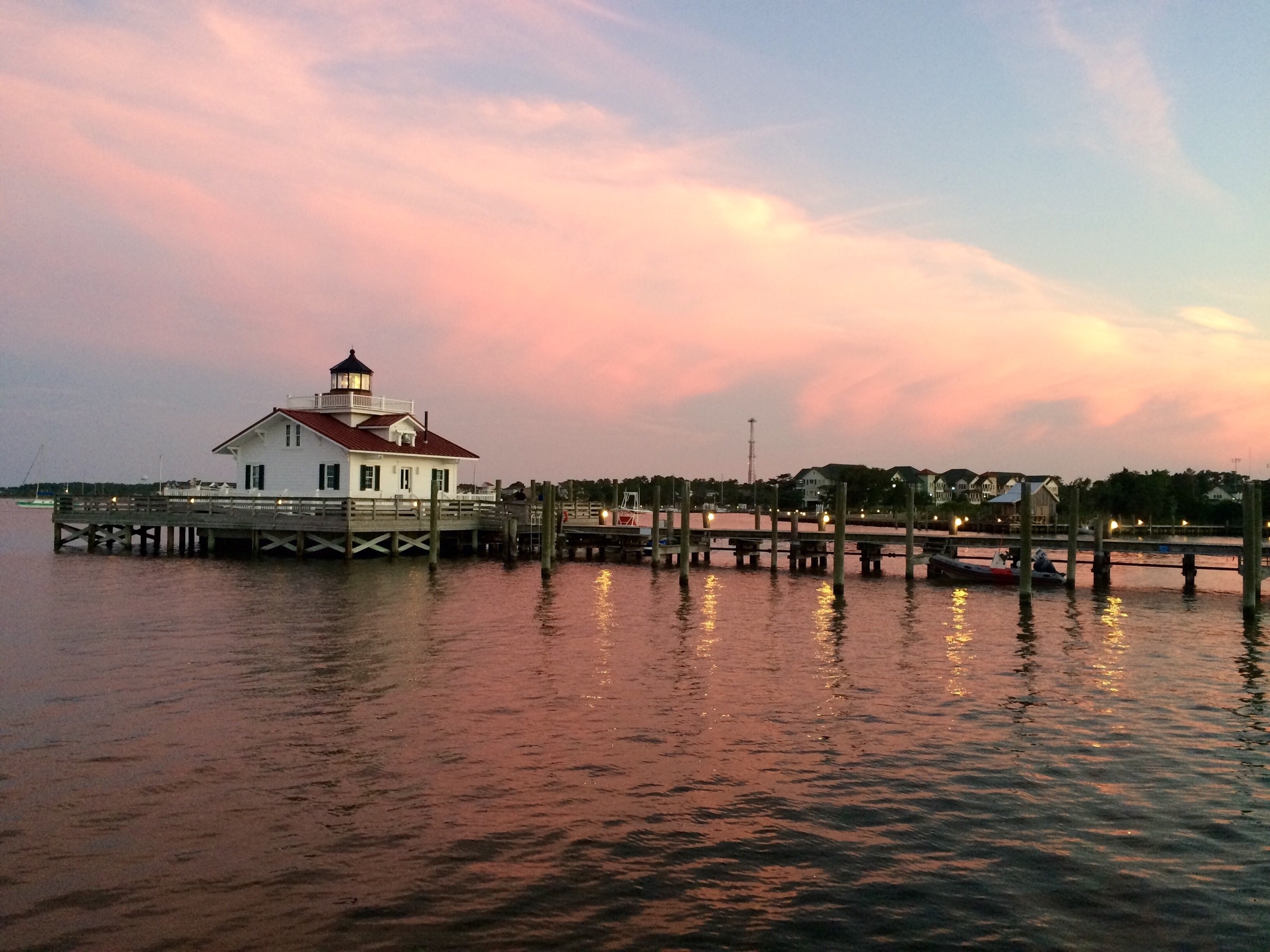 Shot while on a ghost / history walk in downtown Manteo, NC. Beautiful! 