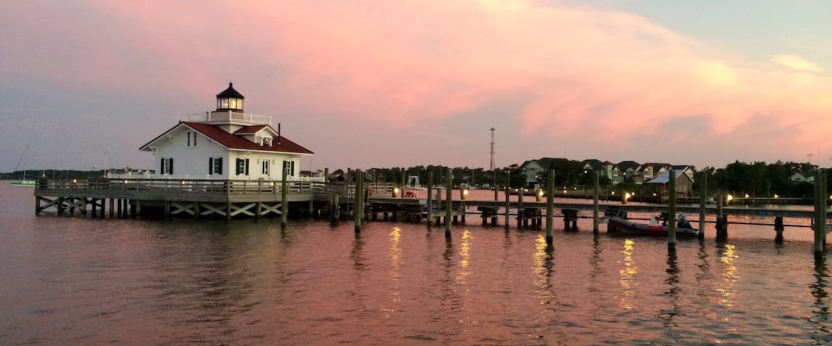 Shot while on a ghost / history walk in downtown Manteo, NC. Beautiful!