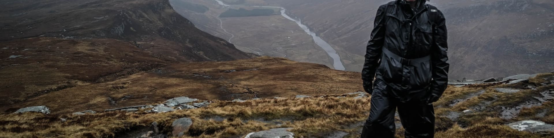 Ben Hope. The most northerly Munro. ( Scottish hill over 3000ft ) At least 3 hours drive north of Inverness, not somewhere you go by accident. Was hoping for better weather to be honest, but I can't say it spoiled the fun. maybe the views but not the fun.