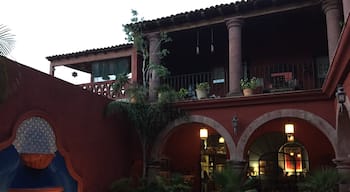 Fantastic warm B&B in a sprawling home loaded with artifacts and history and many nice spots to sit and enjoy the view of San Miguel.  Heidi & Bill are so knowledgeable and will set you up with great adventures after you enjoy a hearty Mexican breAkfast and ample coffee.  Special place. 