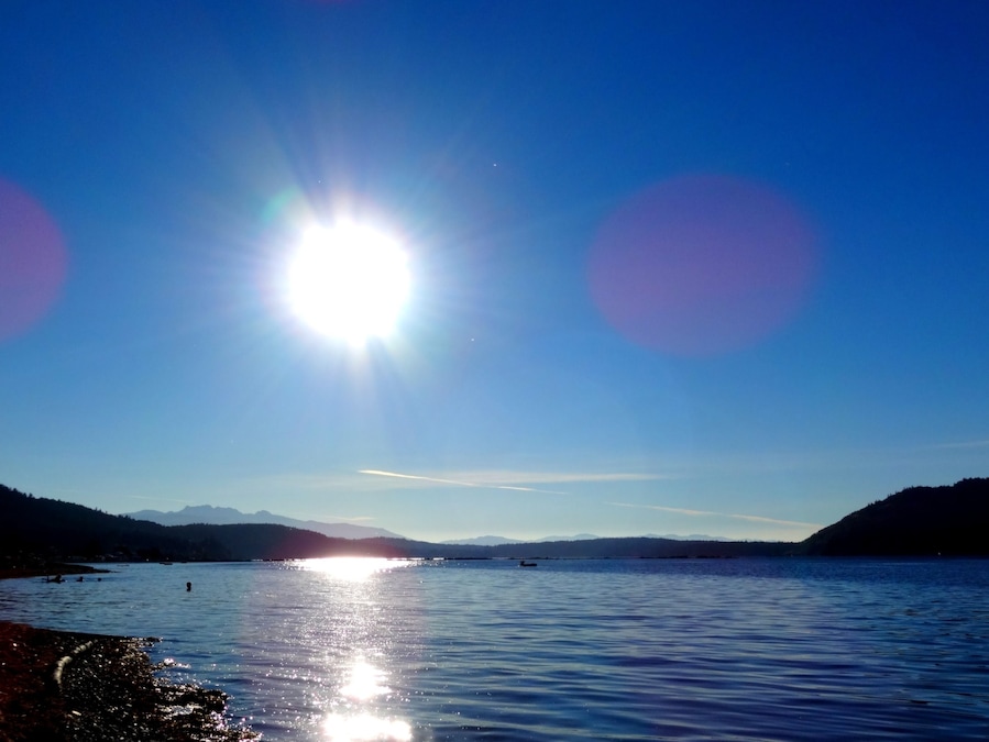Sunset in Lantzville BC Canada!