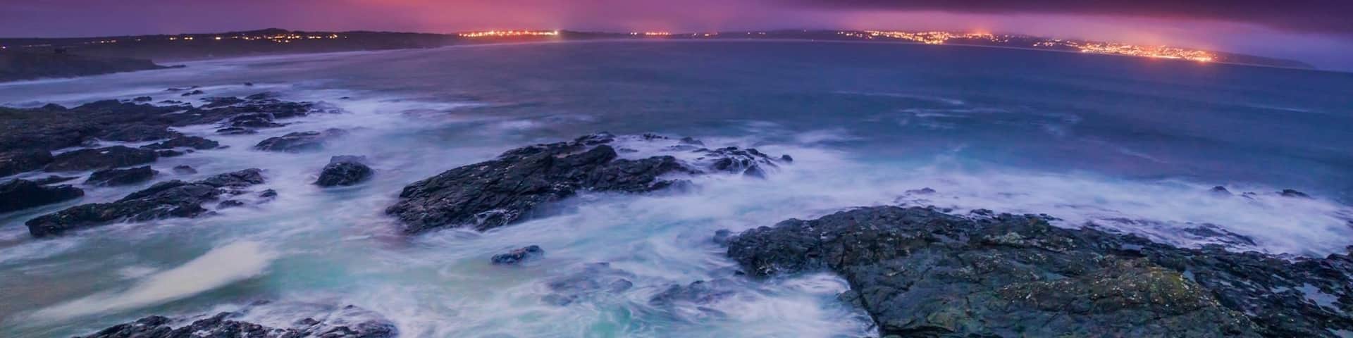 Looking over to St Ives  in the distance