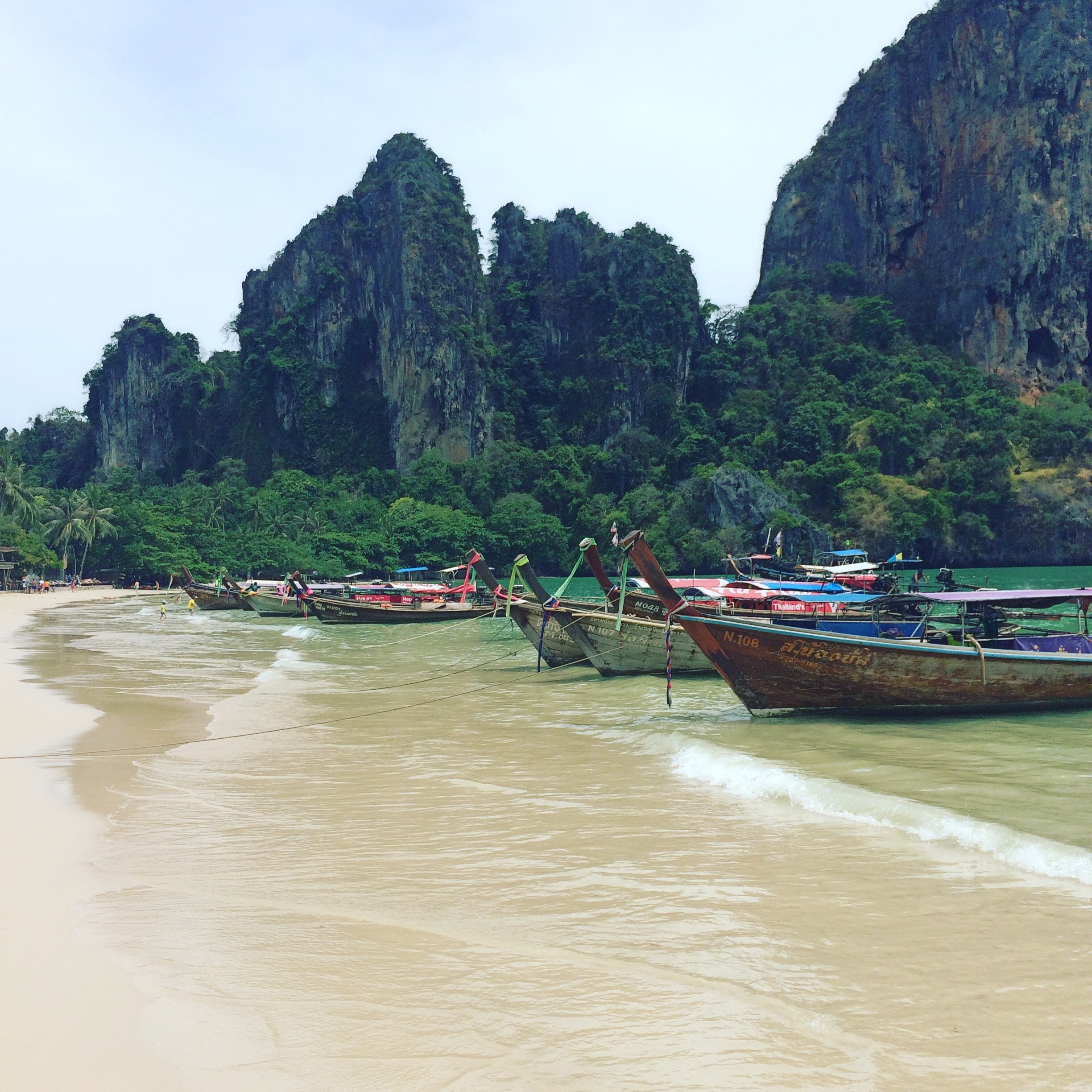 First Impressions of KRABI! Railay Beach, the Most STUNNING Place