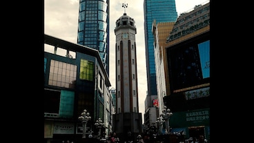Jiefangbei-voetgangersstraat/