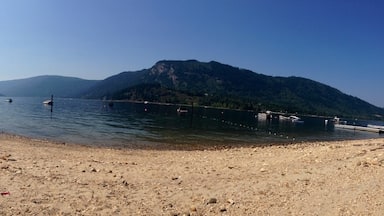 My beautiful home in the Shushwap; I never get tired of beach days here
