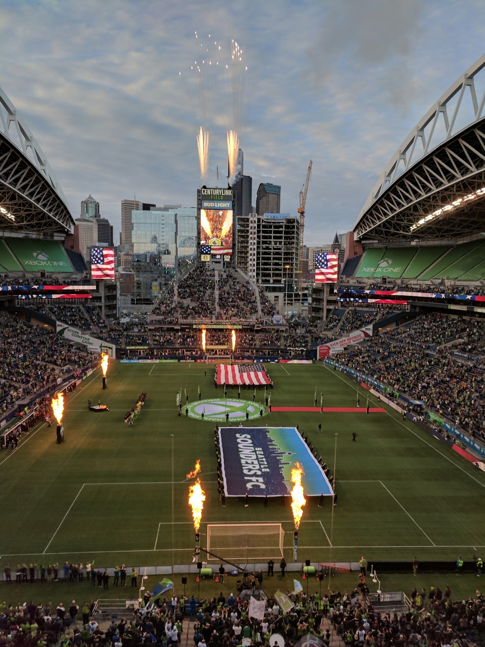 A força do ninho: a história do CenturyLink Field