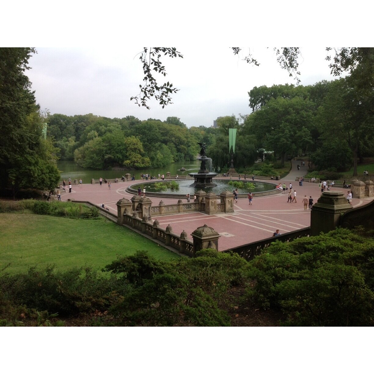 NYC - Central Park: Bethesda Terrace, In their master plan …