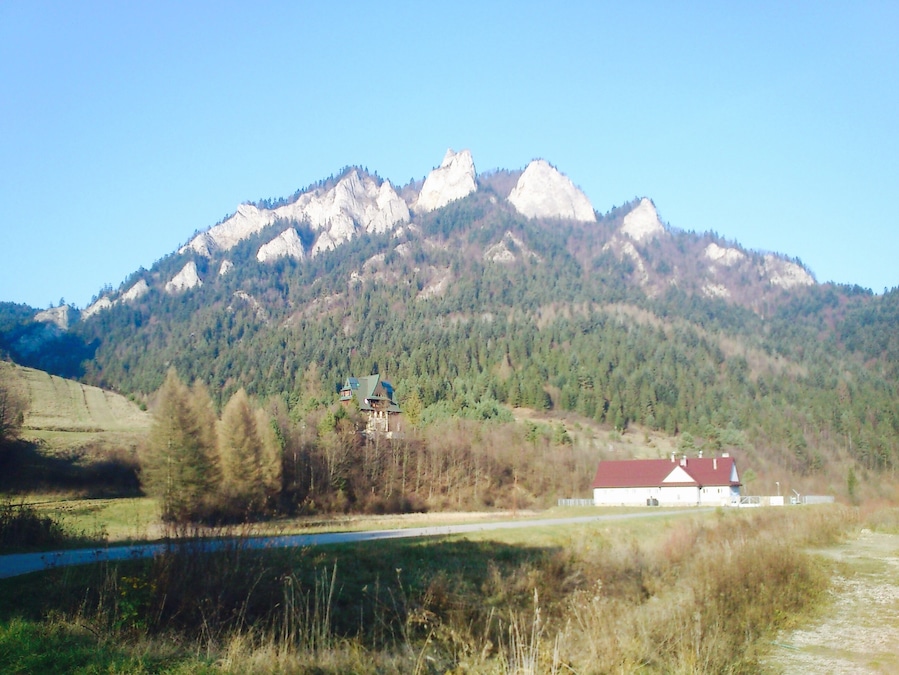 The highest point of a the middle Pieniny.