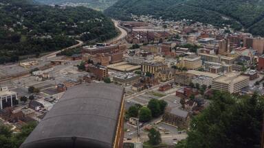 Overlooking downtown Johnstown 