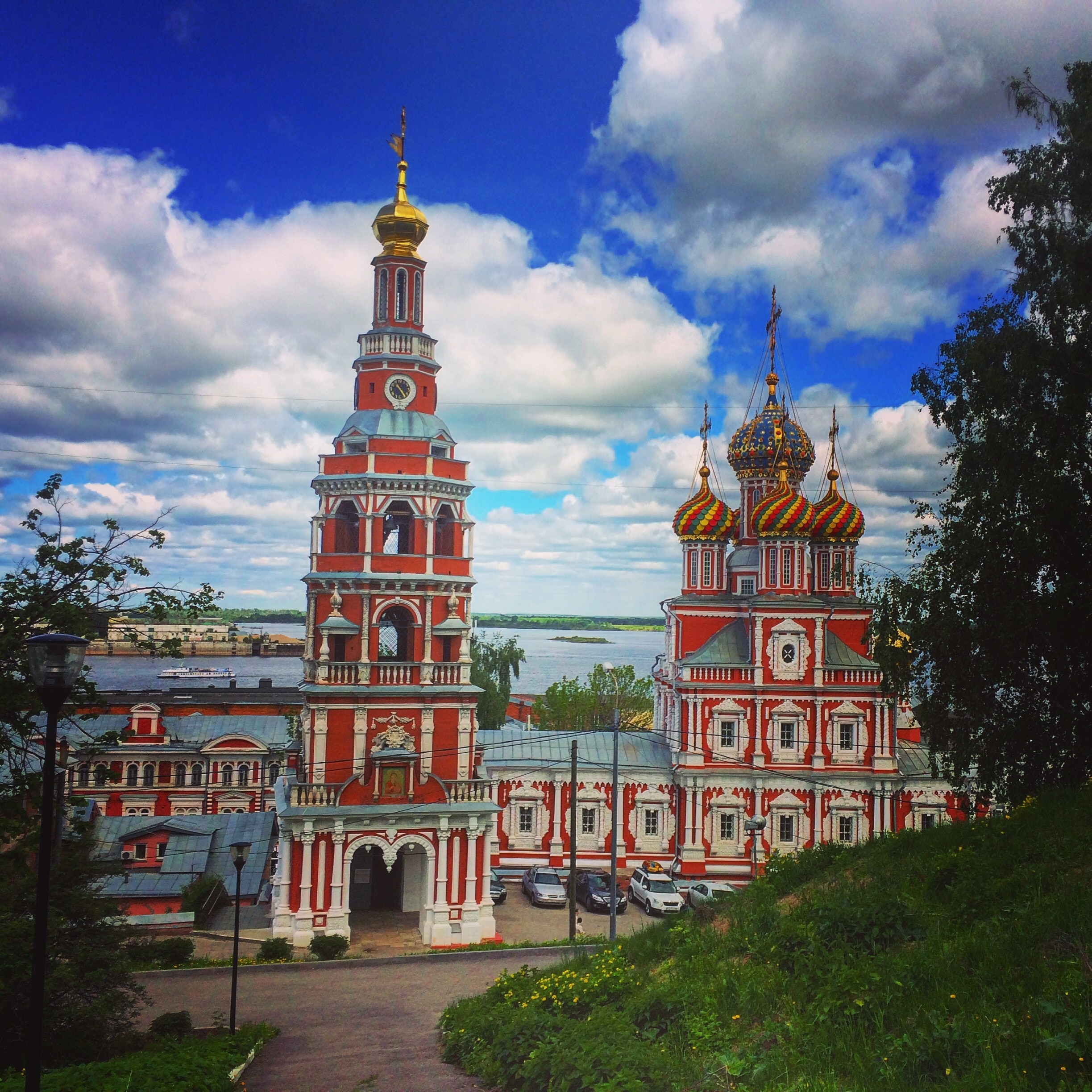 Строгановская Церковь купол храма